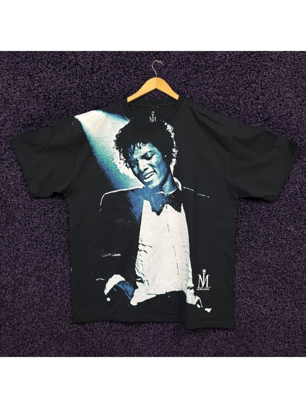 Michael Jackson Billy Jean Performance Poster Pop T-Shirt 2X